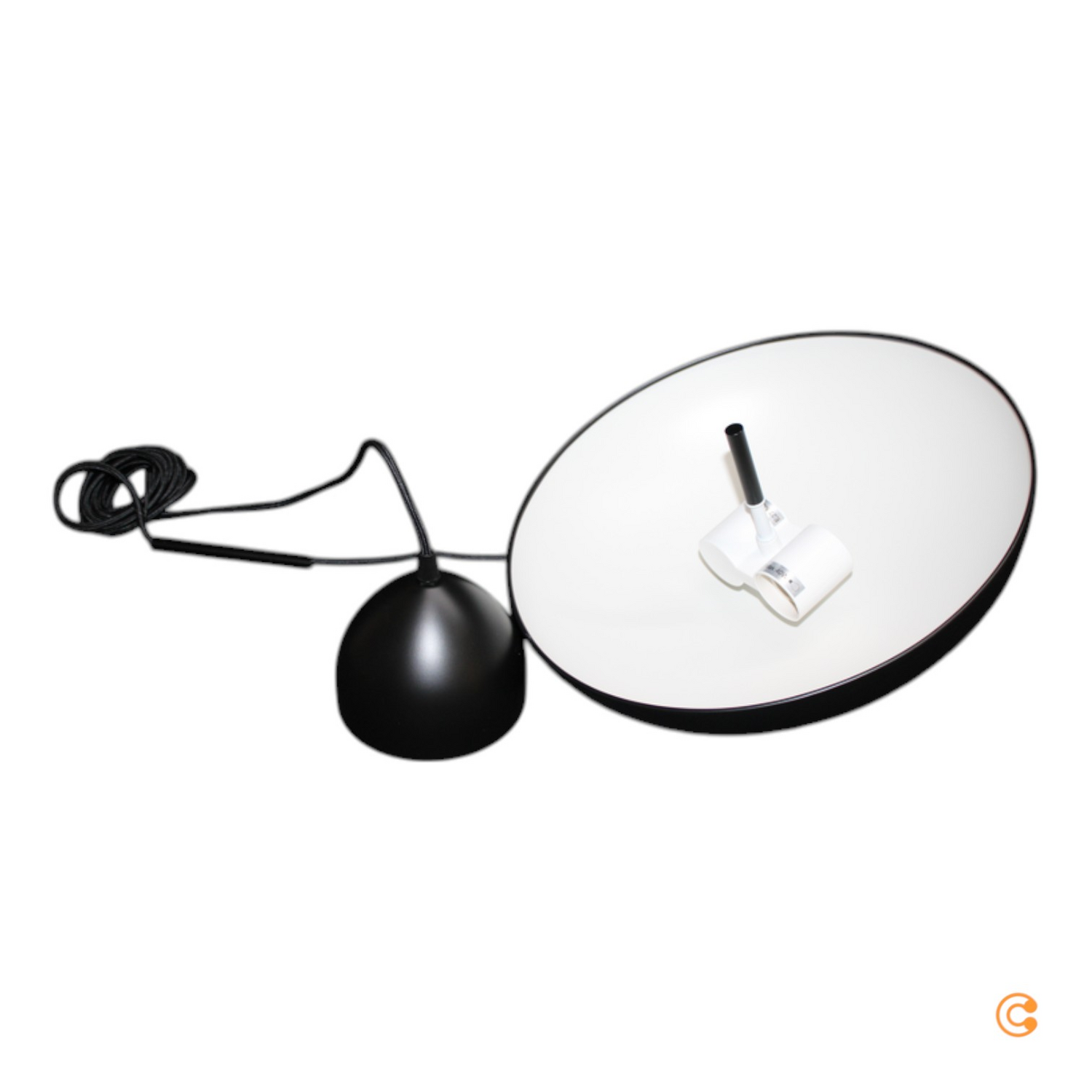 B-Ware DFTP Nordlux Hängeleuchte Pendelleuchte Versale schwarz Metall 35 cm E27 2x40W