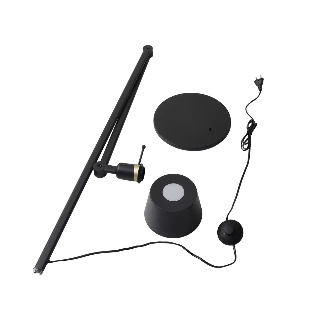 Lucande Stehleuchte Silka Höhe 173 cm schwarz Metall Stehlampe Lampe Leuchte E27 - 4251911778731