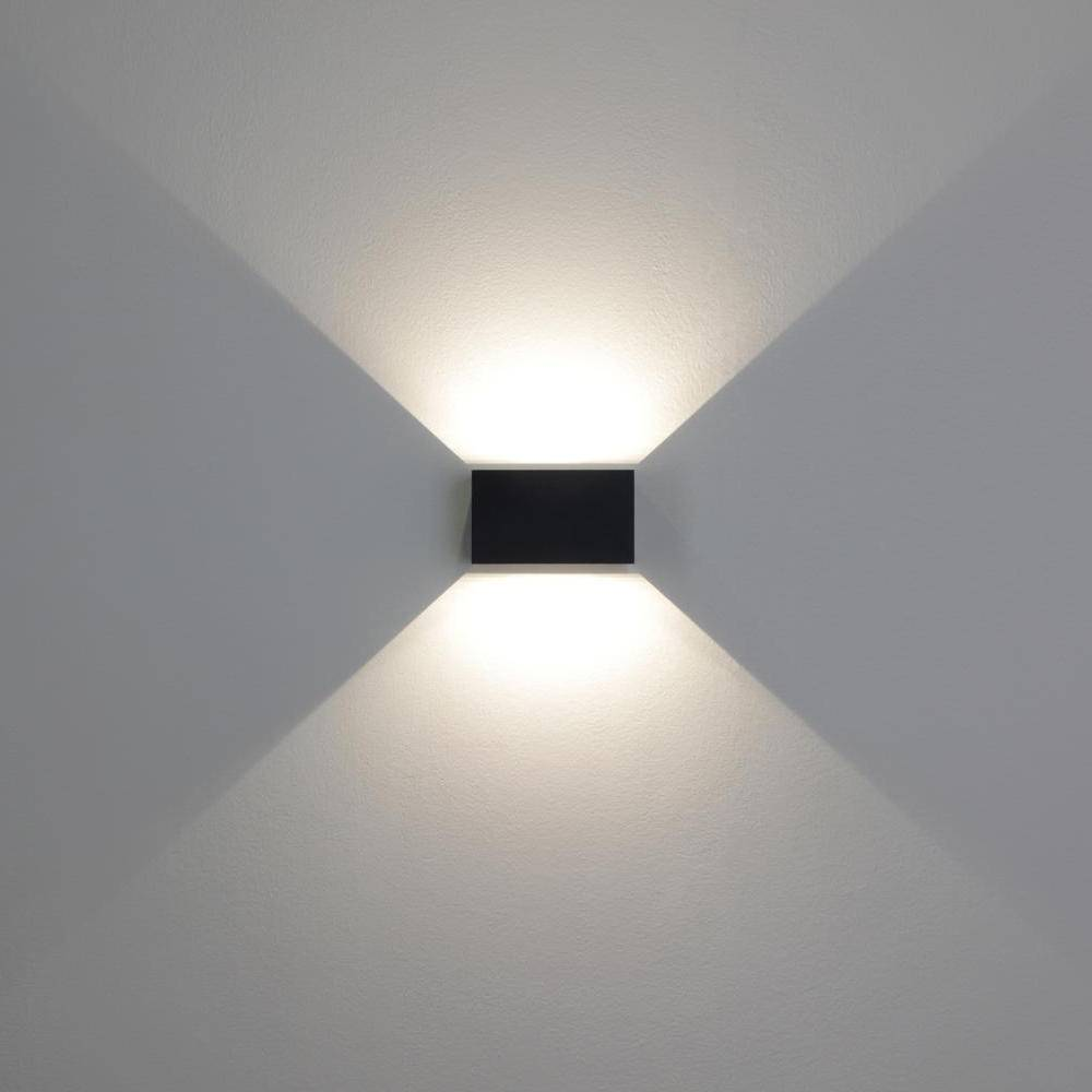 Eco Light Dakar 1210118 Led Außenwandleuchte Led Fest Eingebaut 12 W Wandlampe B-Ware