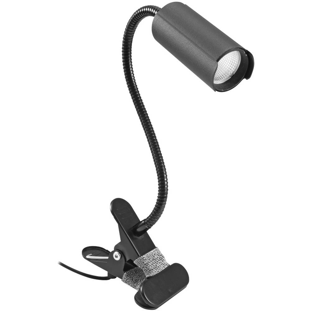 B-Ware Eurolite Kkl 7 41600550 Led Klemmleuchte Schreibtischlampe 7 W Warmweiß Schwarz