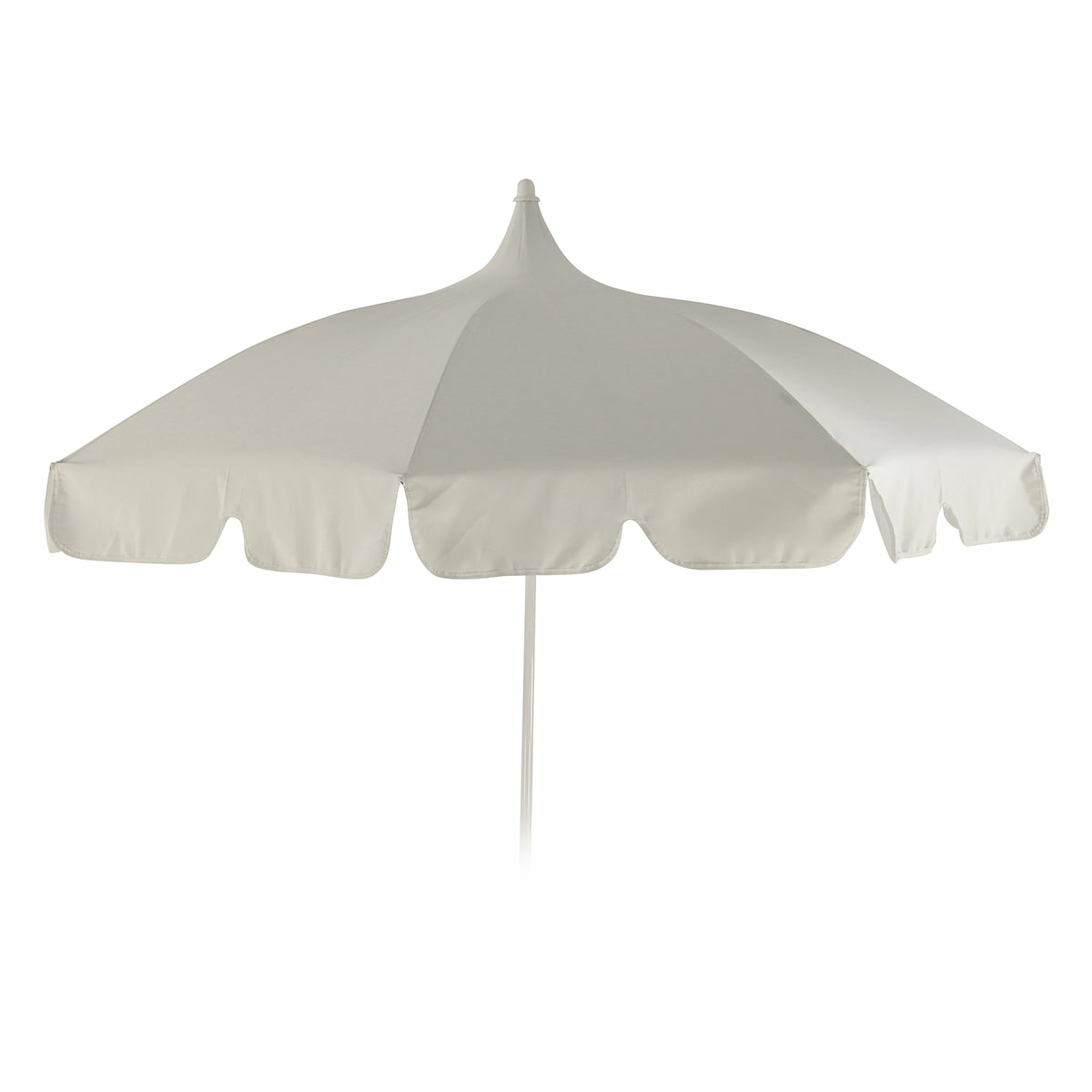Jan Kurtz Pagoda Sonnenschirm Schirm Sonnenschutz Gartenschirm ø 200 Cm, Weiß B-Ware
