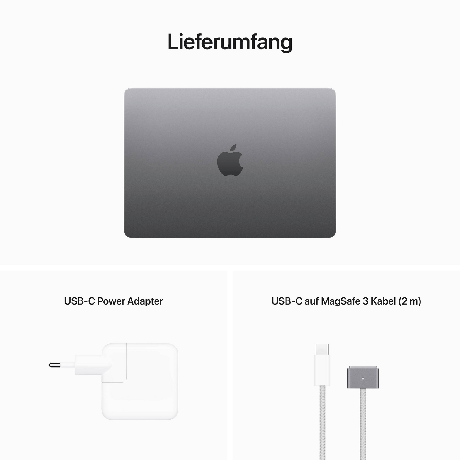 Apple Mac Book Air 13 34.5cm 13.6 Zoll 8 Gb Ram 256 Gb Ssd 8 Core Siehe Text/Foto B-Ware