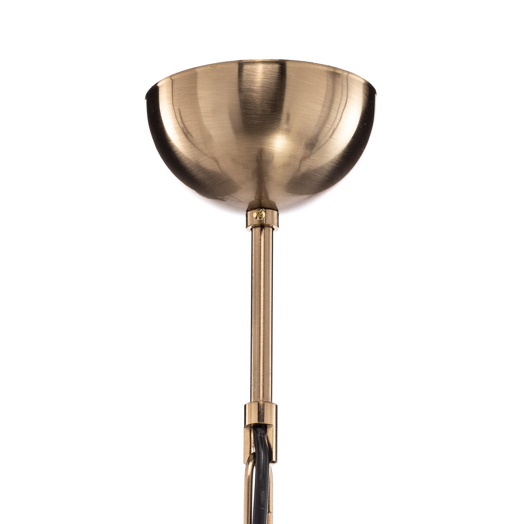 Kronleuchter Castro Messing Antik 5 Flammig Deckenlampe Deckenleuchte Lampe Spot B-Ware