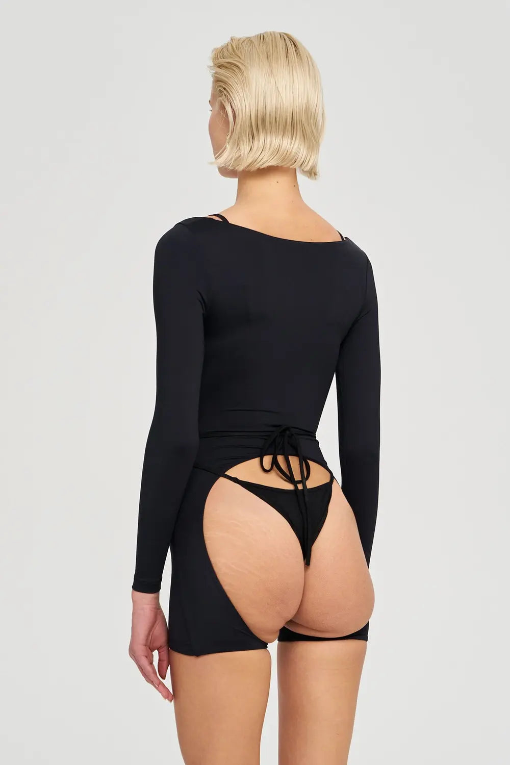 Iamnotbasic Judith Bodysuit Einteiler Body Schwarz Größe Xs Damenmode B-Ware