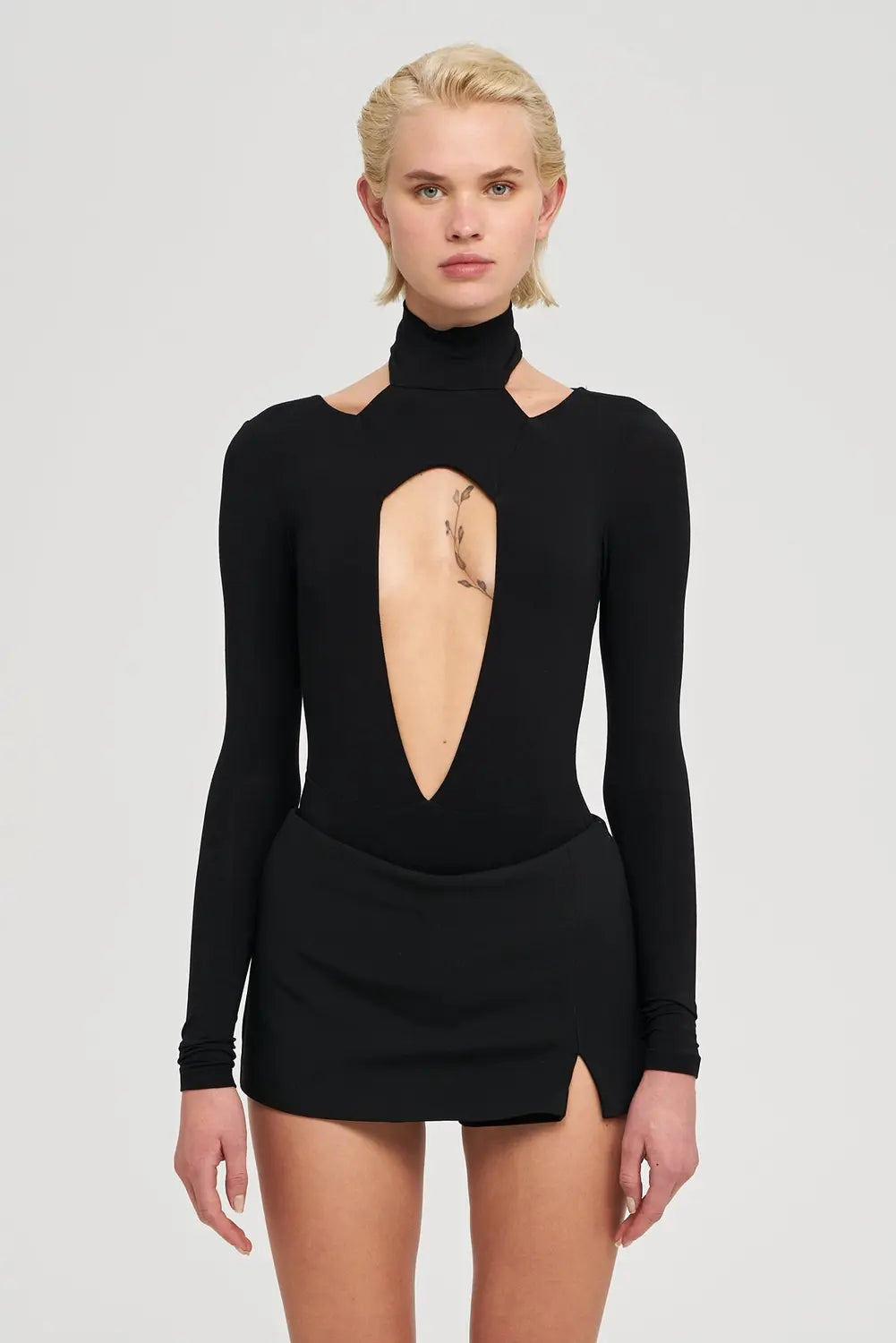 Iamnotbasic Storm Bodysuit Einteiler Damenbody Schwarz Größe Xs Fashion B-Ware