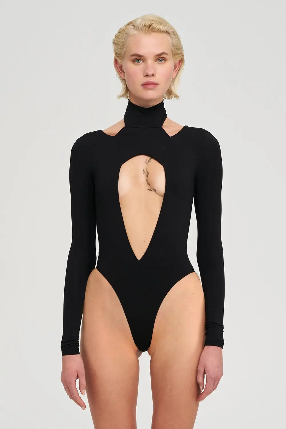 Iamnotbasic Storm Bodysuit Body Einteiler Schwarz Größe S Damen Fashion B-Ware