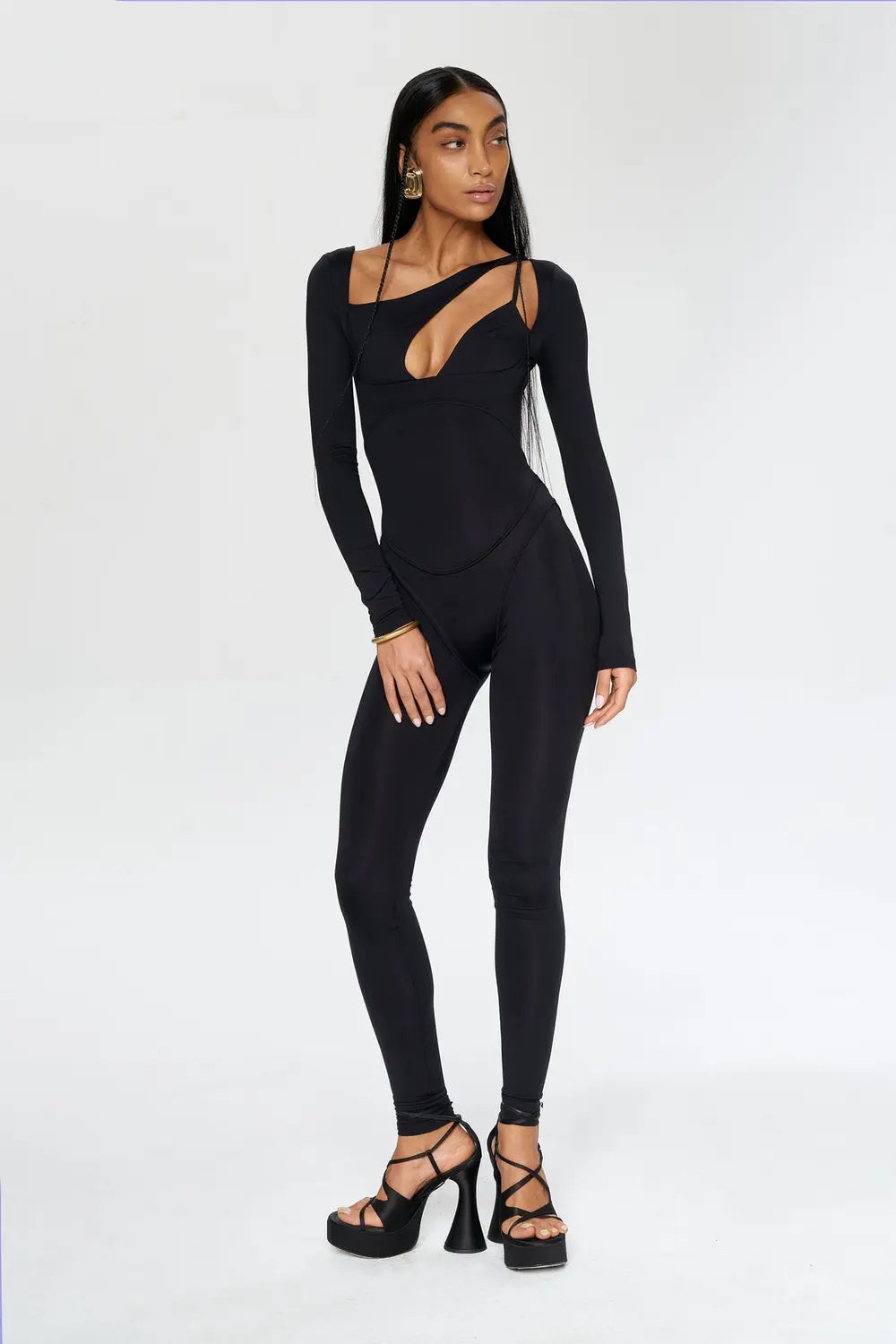 Iamnotbasic Mona Jumpsuit Overall Damen Einteiler Schwarz Größe Xs B-Ware