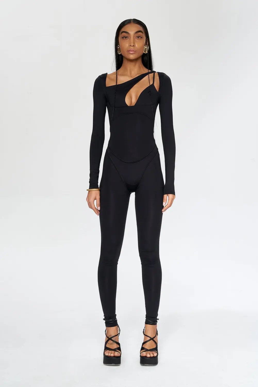 Iamnotbasic Mona Jumpsuit Overall Damen Einteiler Schwarz Größe Xs B-Ware