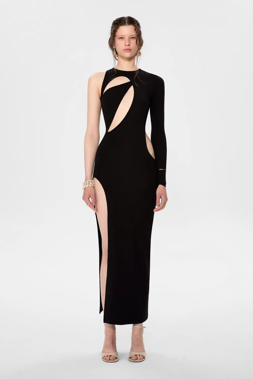 Iamnotbasic Venus Kleid Dress Schwarz Xs Mode Damen Bekleidung Fashion B-Ware