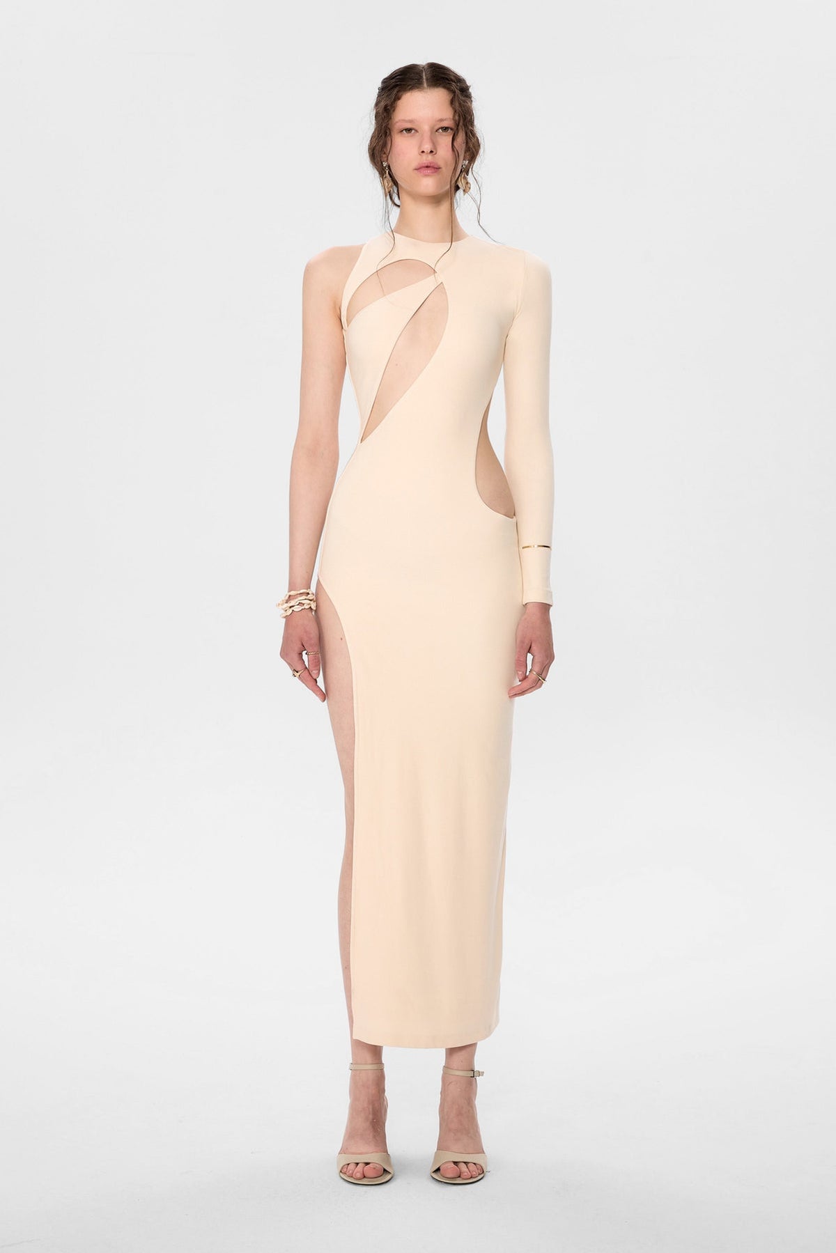 IAMNOTBASIC Kleid Dress Venus Elfenbein Größe XS Sommermode Damenbekleidung - 8682521048123
