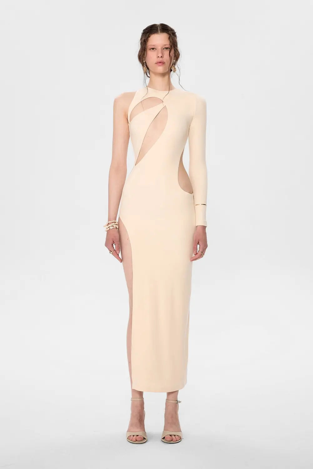 Iamnotbasic Kleid Dress Venus Elfenbein Größe Xs Sommermode Damenbekleidung B-Ware