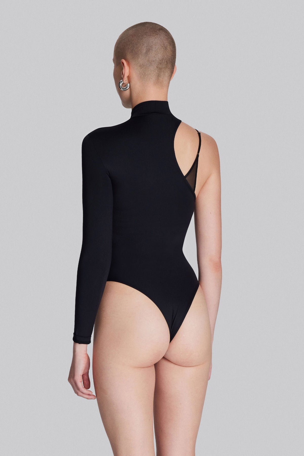 IAMNOTBASIC Spirea Bodysuit Einteiler Body Schwarz Größe XS Damenmode Fashion - 8682521049632