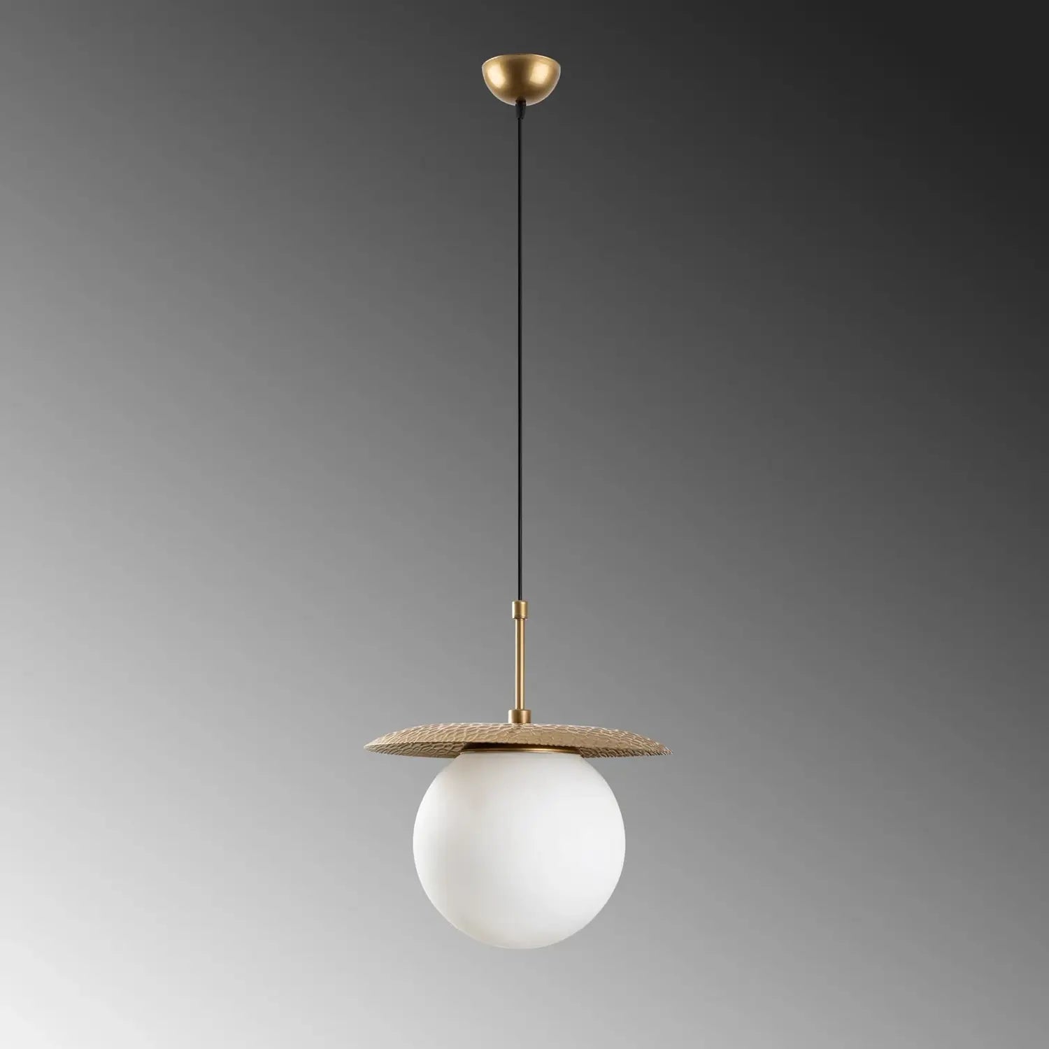B-Ware Anemon Hängeleuchte Pendelleuchte Glas Gold E27 Glasleuchte Deckenleuchte - 8684283471645