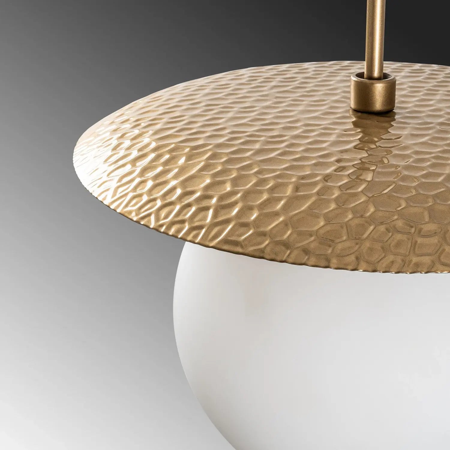 B-Ware Anemon Hängeleuchte Pendelleuchte Glas Gold E27 Glasleuchte Deckenleuchte - 8684283471645