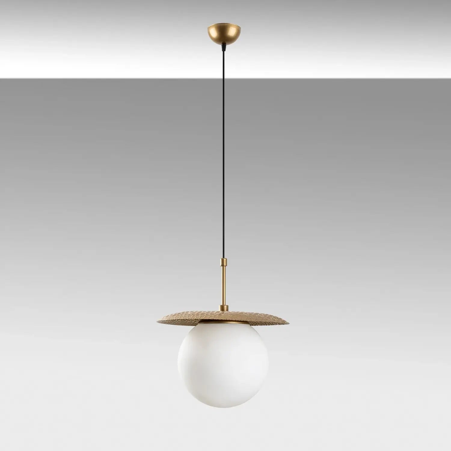 B-Ware Anemon Hängeleuchte Pendelleuchte Glas Gold E27 Glasleuchte Deckenleuchte - 8684283471645