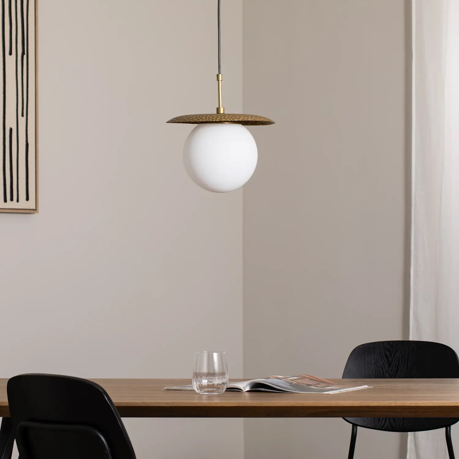 B-Ware Anemon Hängeleuchte Pendelleuchte Glas Gold E27 Glasleuchte Deckenleuchte - 8684283471645