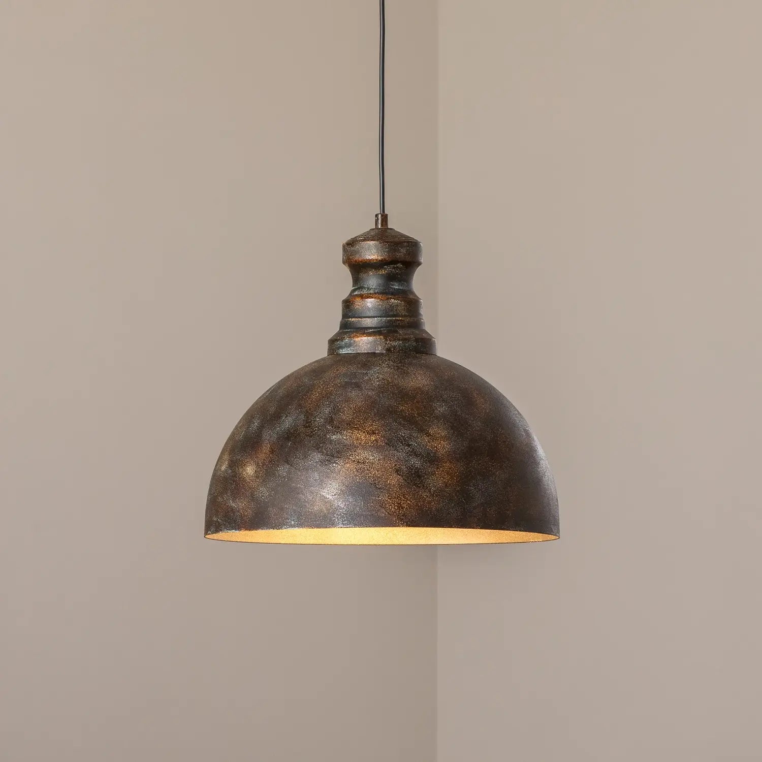 B-Ware Opviq Pendelleuchte Hängeleuchte Saglam Altmessing Metall Vintage Design E27 Led - 8684283480364