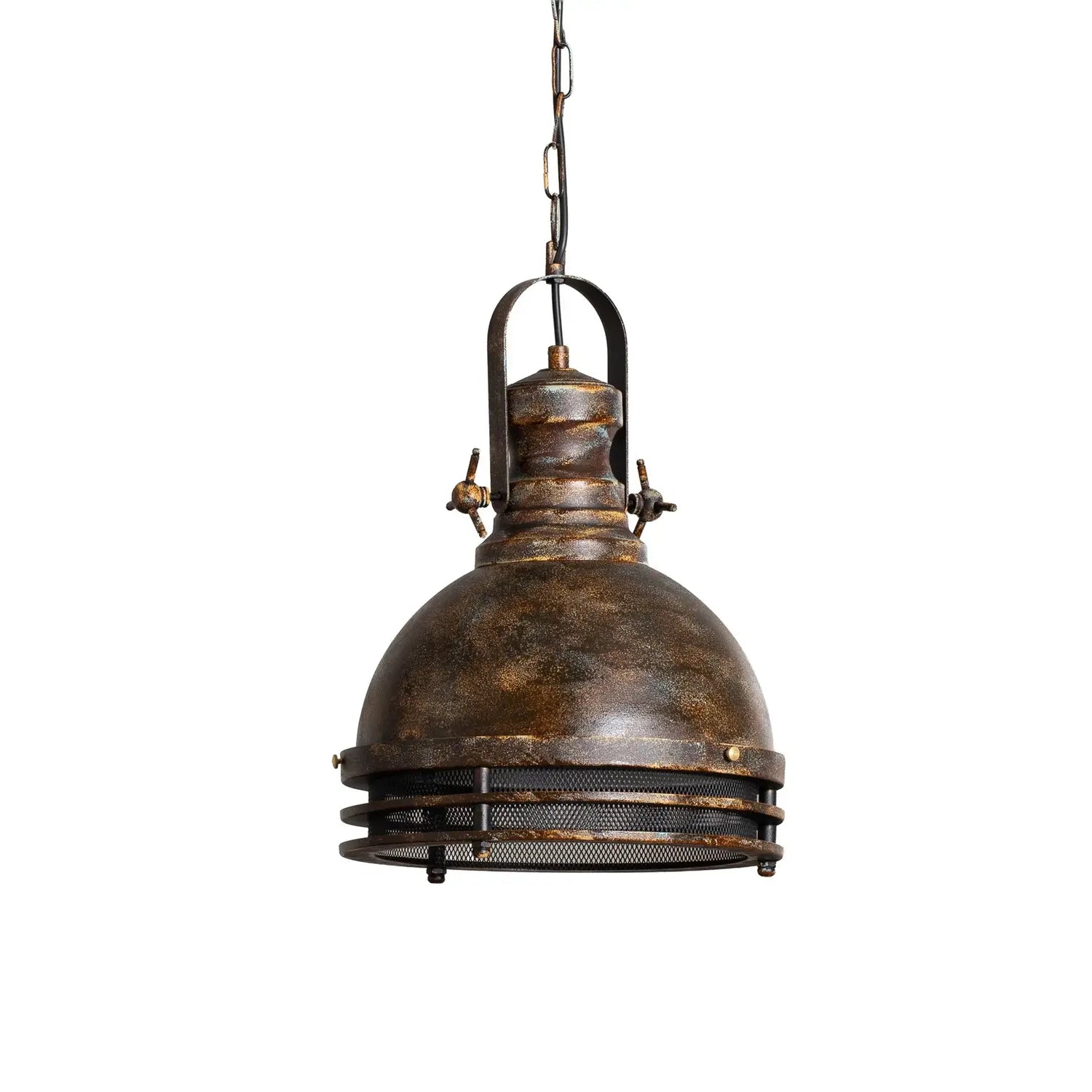 B-Ware Hängeleuchte Pendelleuchte Saglam Hängeleuchte Altmessing Metall 30 Cm - 8684283480449