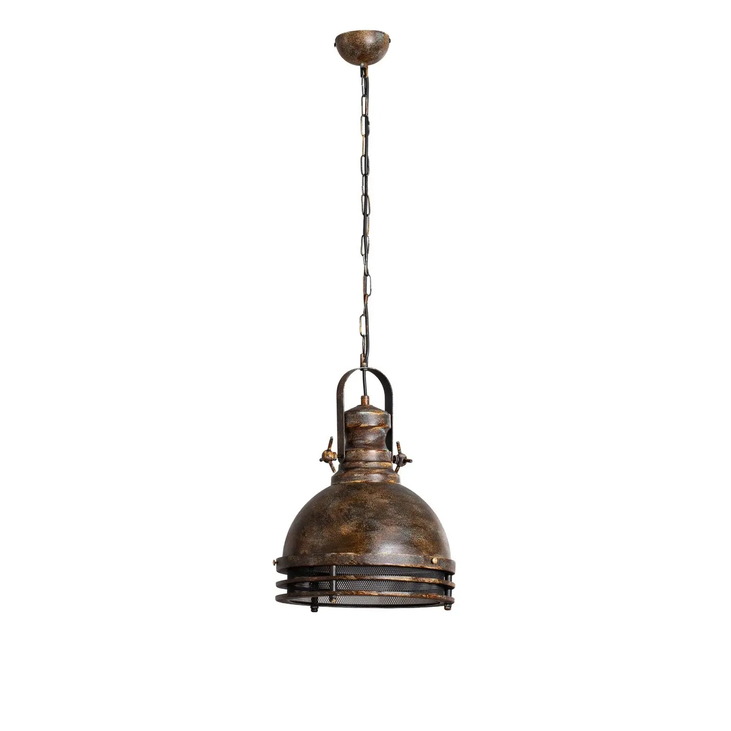 B-Ware Hängeleuchte Pendelleuchte Saglam Hängeleuchte Altmessing Metall 30 Cm - 8684283480449