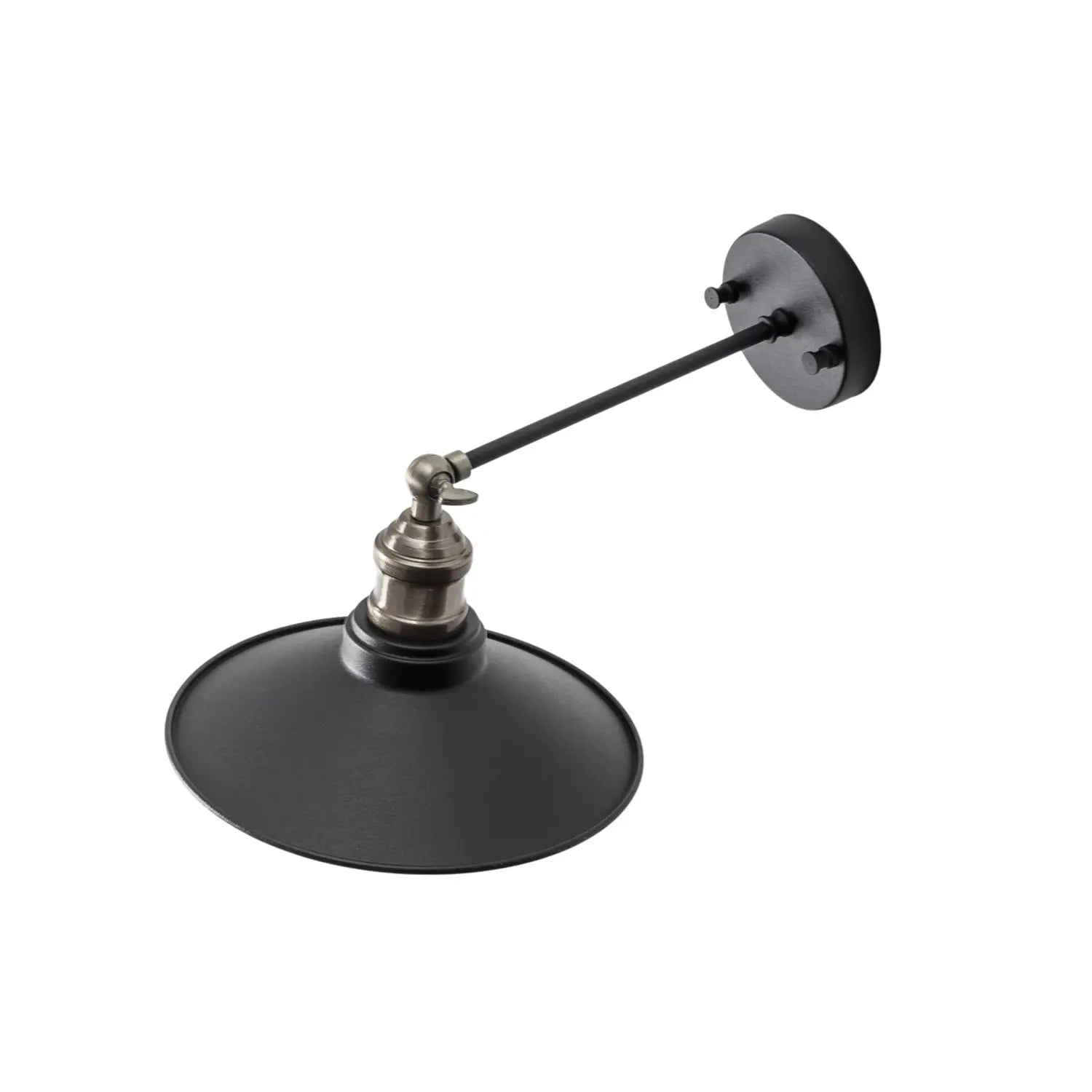 B-Ware Opviq Wandleuchte Wandlampe Saglam Schwarz Gold Konisch Eisen E27 Led Lampe - 8684283481309