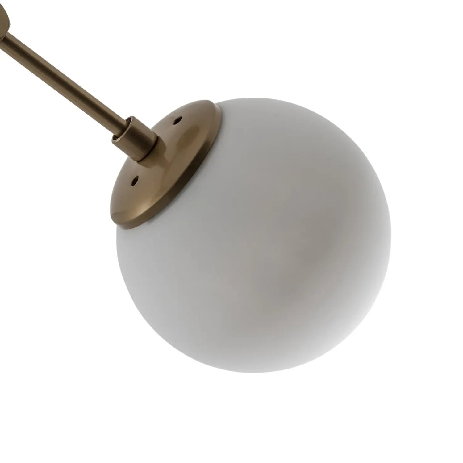 B-Ware Opviq Deckenleuchte Lampe Glas Gold Opal Damar Metall 2 Flammig E27 Led Leuchte - 8684283483303