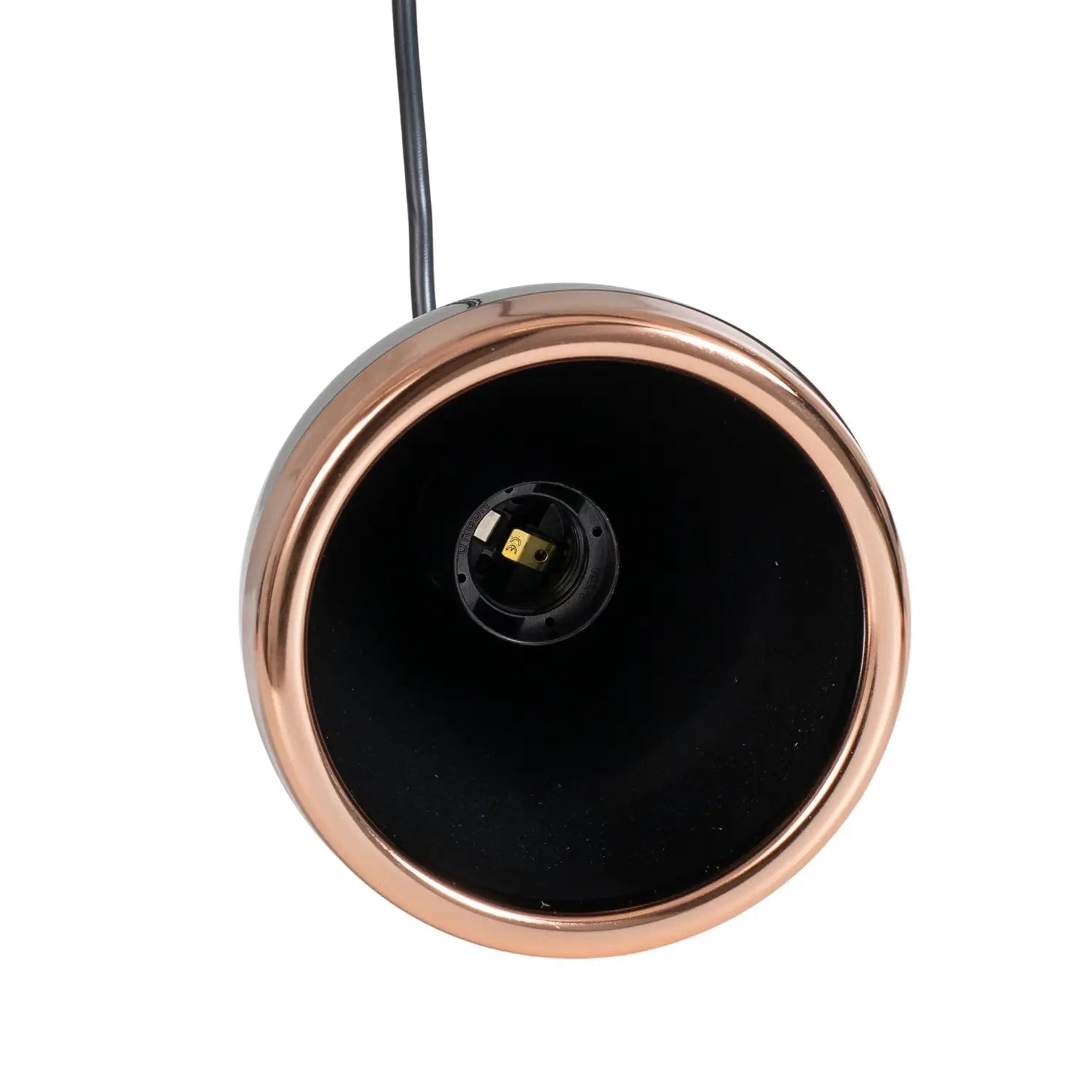 B-Ware Opviq Hängeleuchte Pendelleuchte Yildo Metall Schwarz Kupfer Wohnzimmer E27 Led - 8684283484959