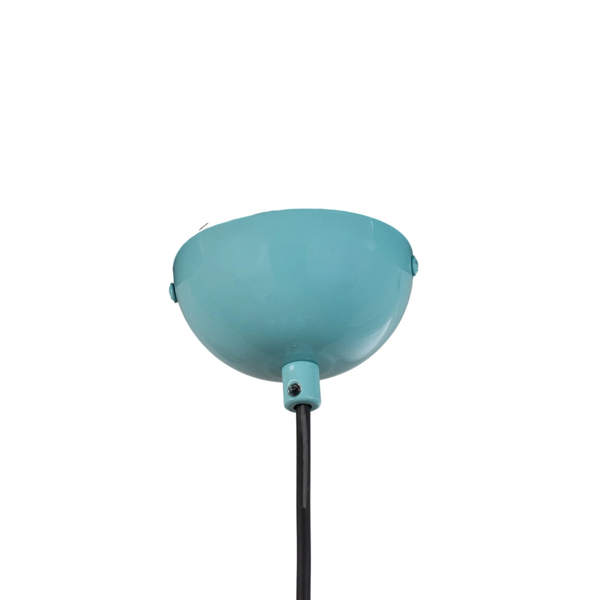 Pendelleuchte Kure Hängelampe türkis Metall Leuchte Ø 40 cm E27 LED Lampe - 8684283485185