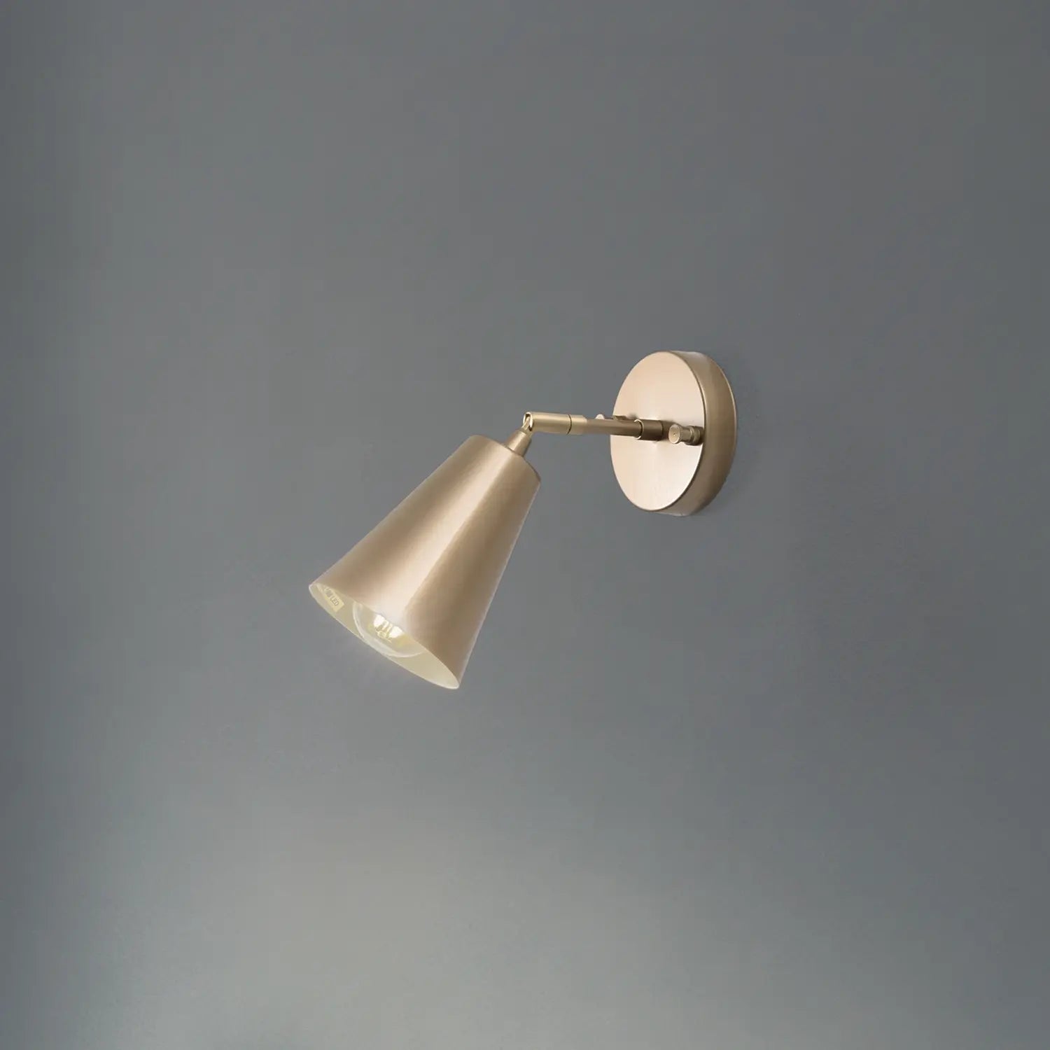 B-Ware Wandleuchte Lampe Evander Metall Gold E27 Wohnzimmer Schlafzimmer Flur Esszimmer - 8684283492909