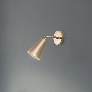 B-Ware Wandleuchte Lampe Evander Metall Gold E27 Wohnzimmer Schlafzimmer Flur Esszimmer