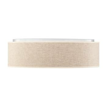 Euluna Deckenleuchte Canvas Deckenlampe Deckenlicht Leuchte Lampe beige Ø 48cm