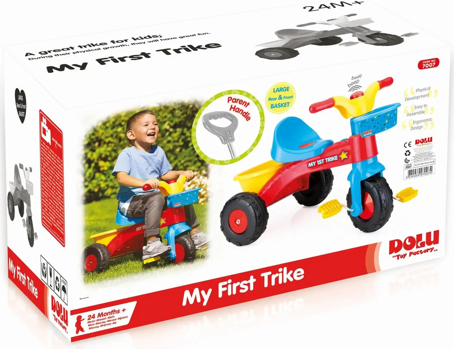 B-Ware Dolu My First Bike Kinderfahrzeug Laufrad Kinderfahrrad Outdoor Spielzeug