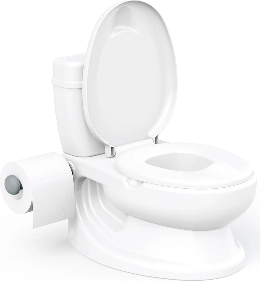 Dolu Lerntöpfchen Kindertoilette Töpfchen Soundeffekt Stauraum Weiß Kunststoff B-Ware - 8690089070517