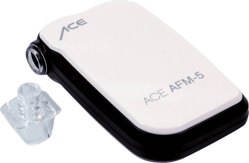 B-Ware Ace Afm 5 Alkoholtester Promilletester Test Weiß 0  4 ‰ Anzeige Per Smartphone