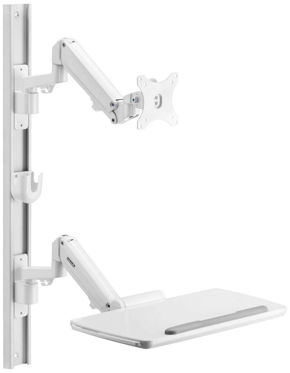 Support mural pour écran Spea Ka Professional Sp Mm 960 avec plateau et support pour clavier (produit d'occasion)
