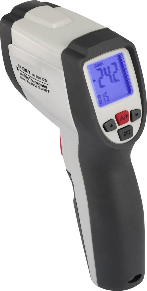 Voltcraft IR 500-12D Infrarot-Thermometer Optik 12:1 -50 bis 500 °C Pyrometer - 4016139327884