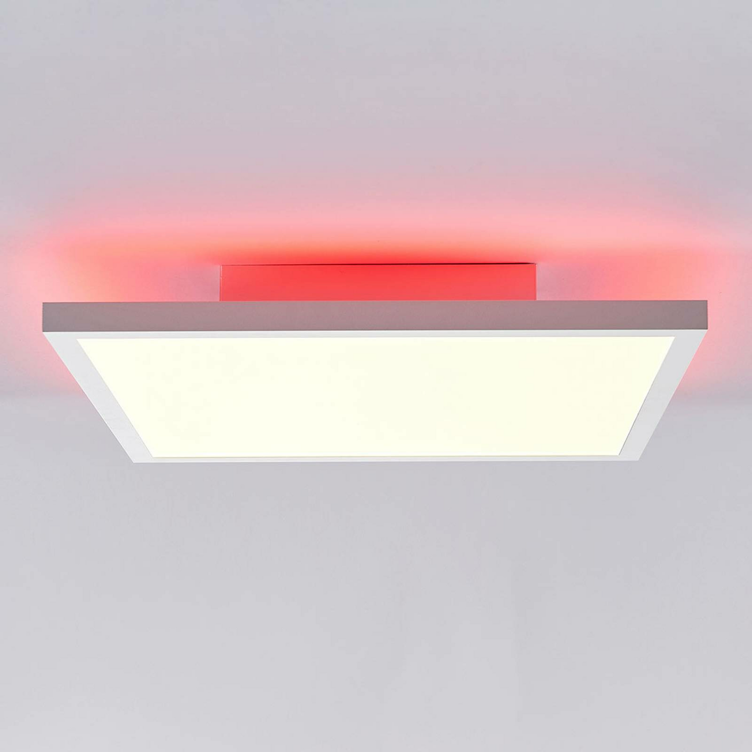 Panneau LED Arcchio Brenda, plafonnier pour salon, lampe LED 30W blanc RGB
