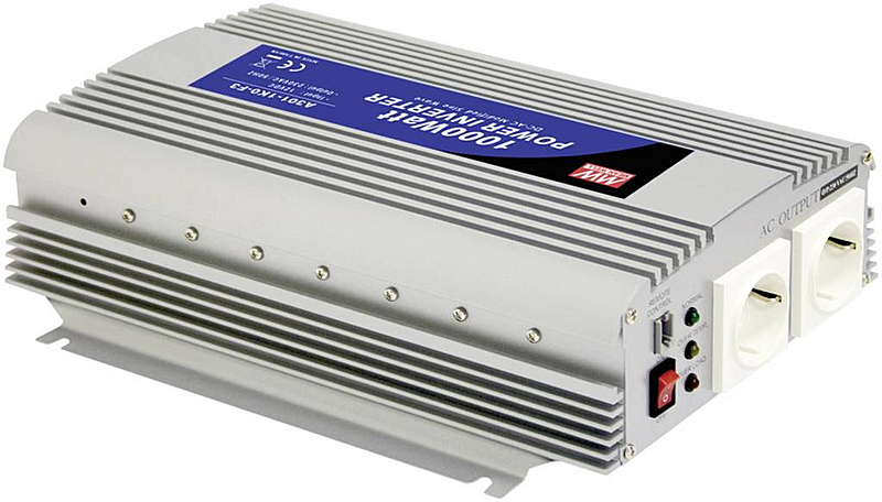 B-Ware Mean Well Wechselrichter Wandler A302 1 K7 F3 1500 W 24 V/Dc Getaktet