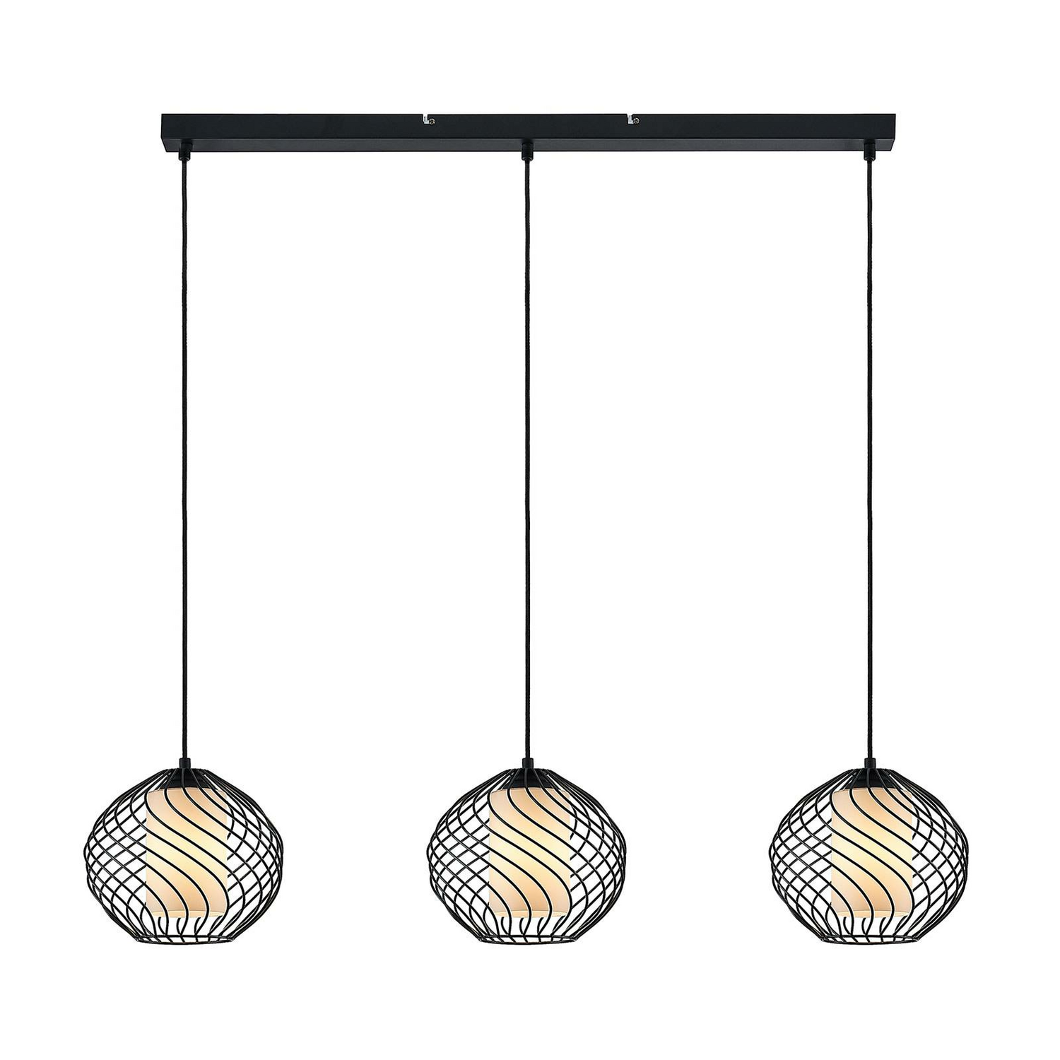 Lindby Cedrice Pendelleuchte Hängeleuchte Deckenlampe Lampe 3 Flammig E27 B-Ware - 4251096569964