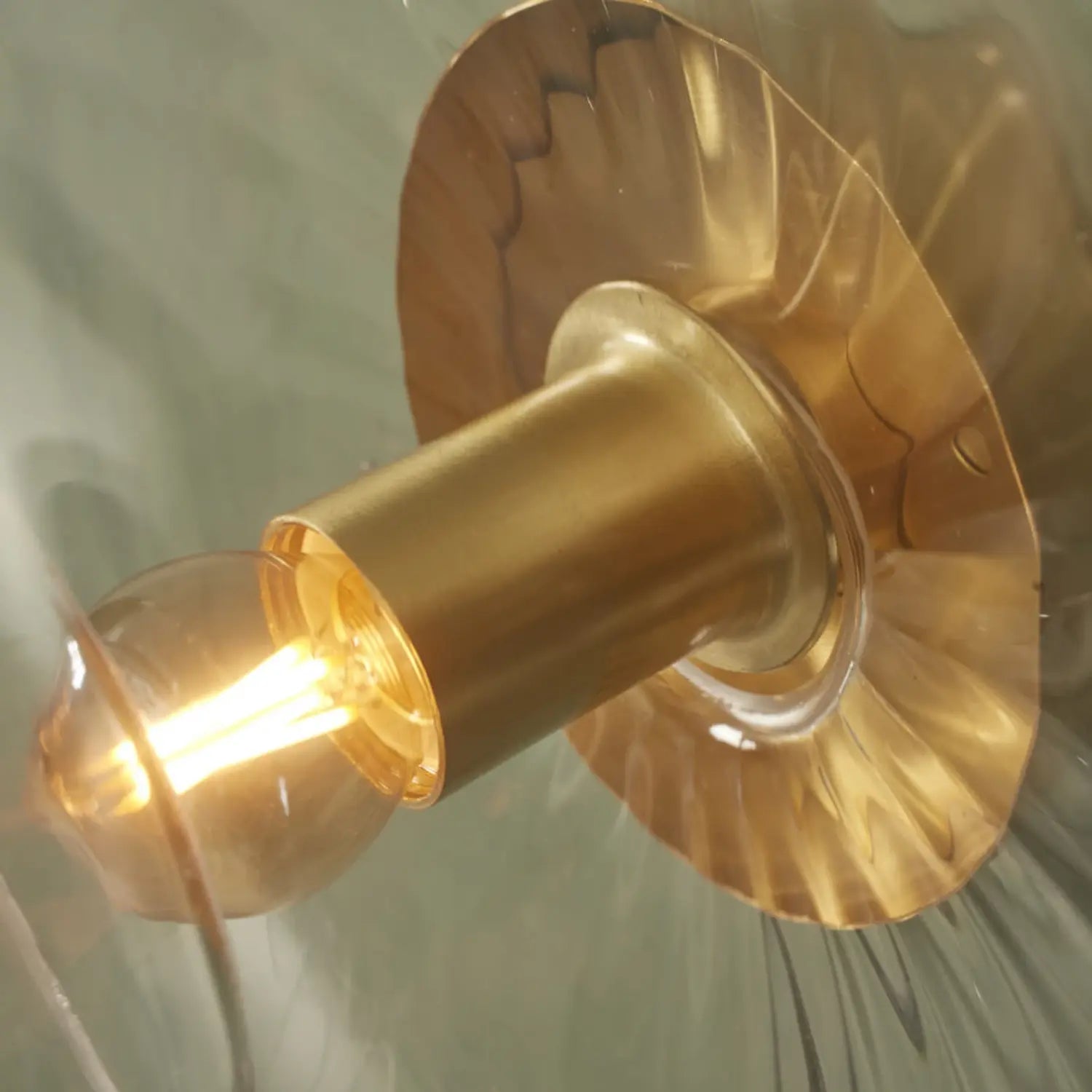 It's About Romi Brussels Wandleuchte Lampe Wandlampe Gold Klar Glas Design B-Ware - 8707024