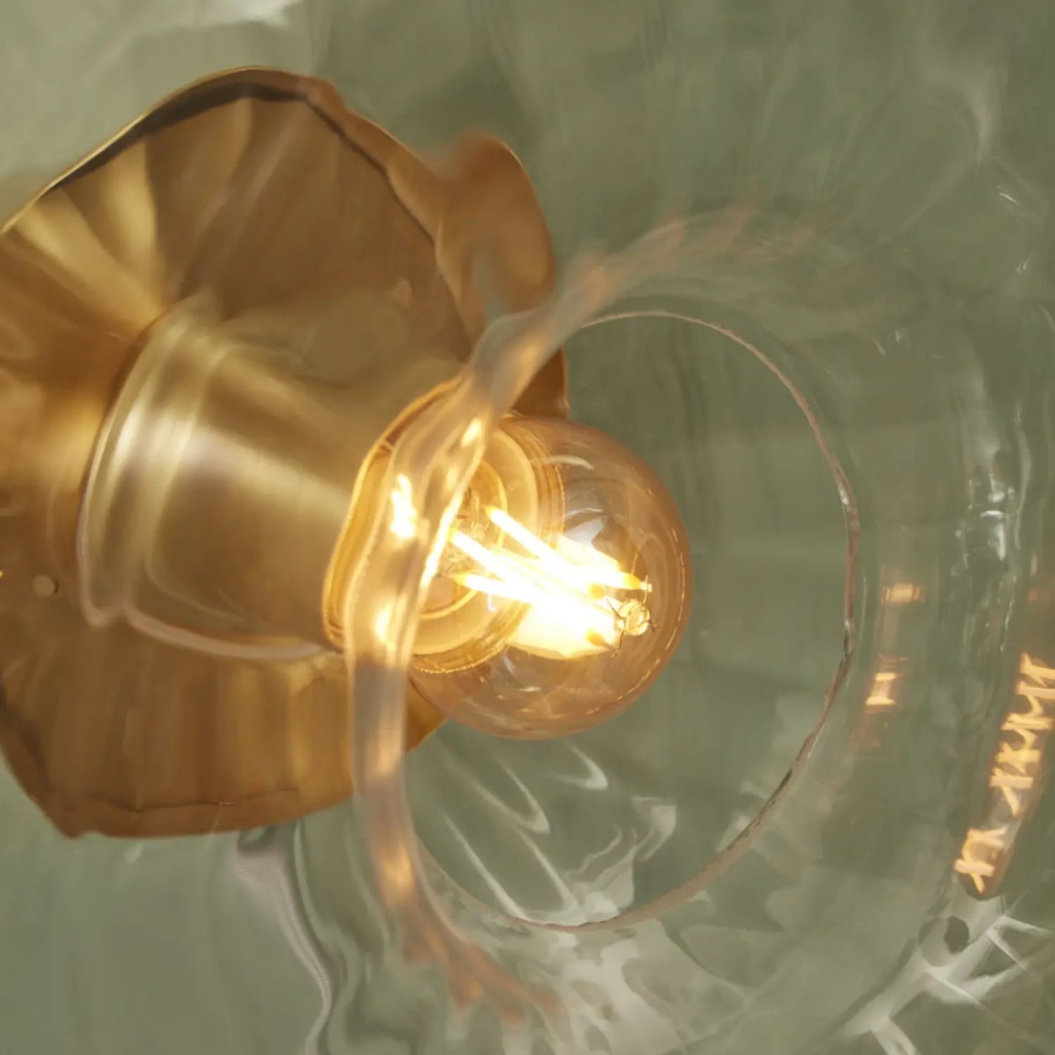 It's About Romi Brussels Wandleuchte Lampe Wandlampe Gold Klar Glas Design B-Ware - 8707024