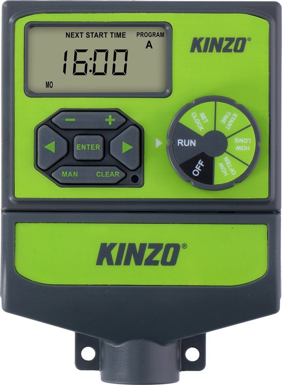 Kinzo Multi Bewässerungssystem Steuerung Drehknopf 4/6/8 Bewässerungsstationen B-Ware - 8711252148243