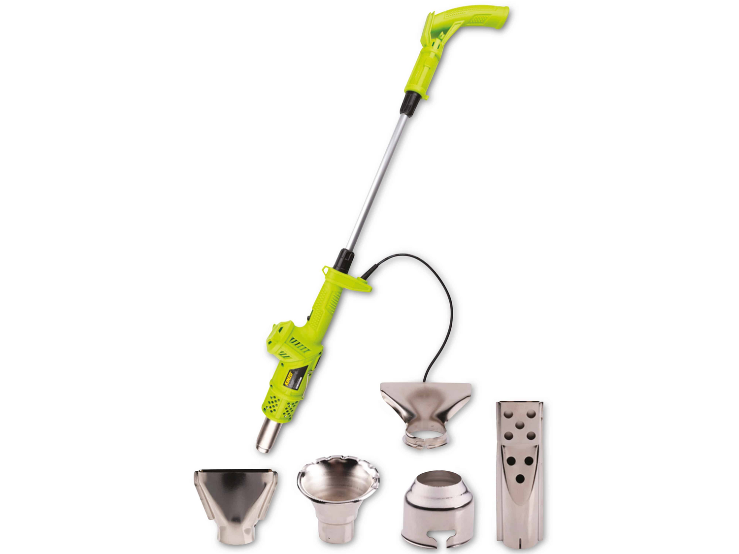 Kinzo Unkrautbrenner Heißluftpistole Unkrautvernichter 106cm 3in1 2000 W Grün A B-Ware - 8711252170138