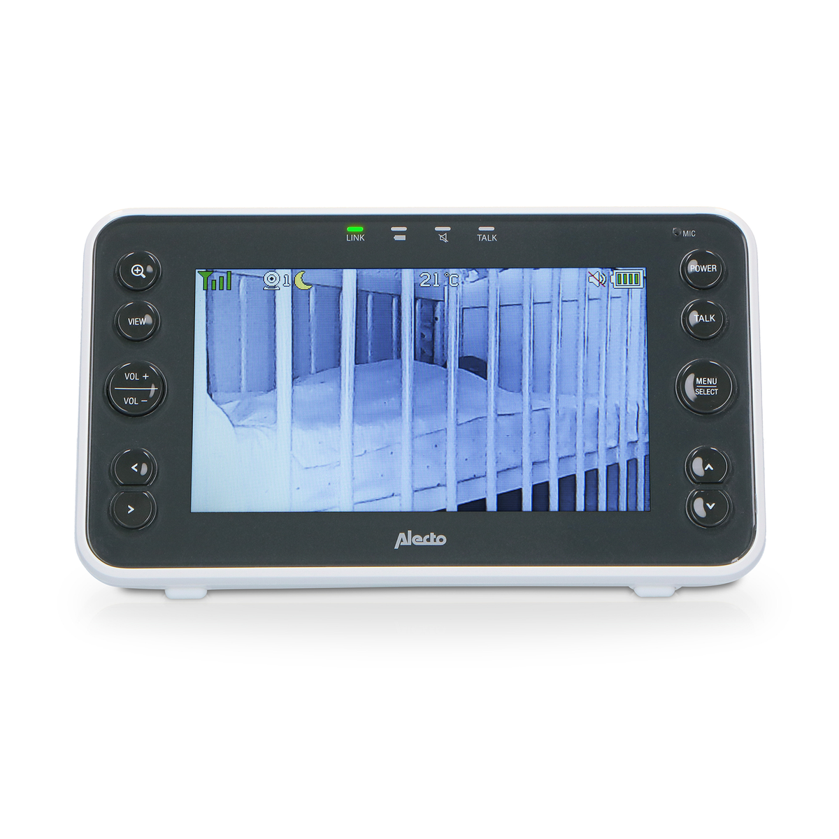 Alecto baby Video Babyphone DVM200XL Überwachungskamera Babyphone Nachtsicht - 8711902077916