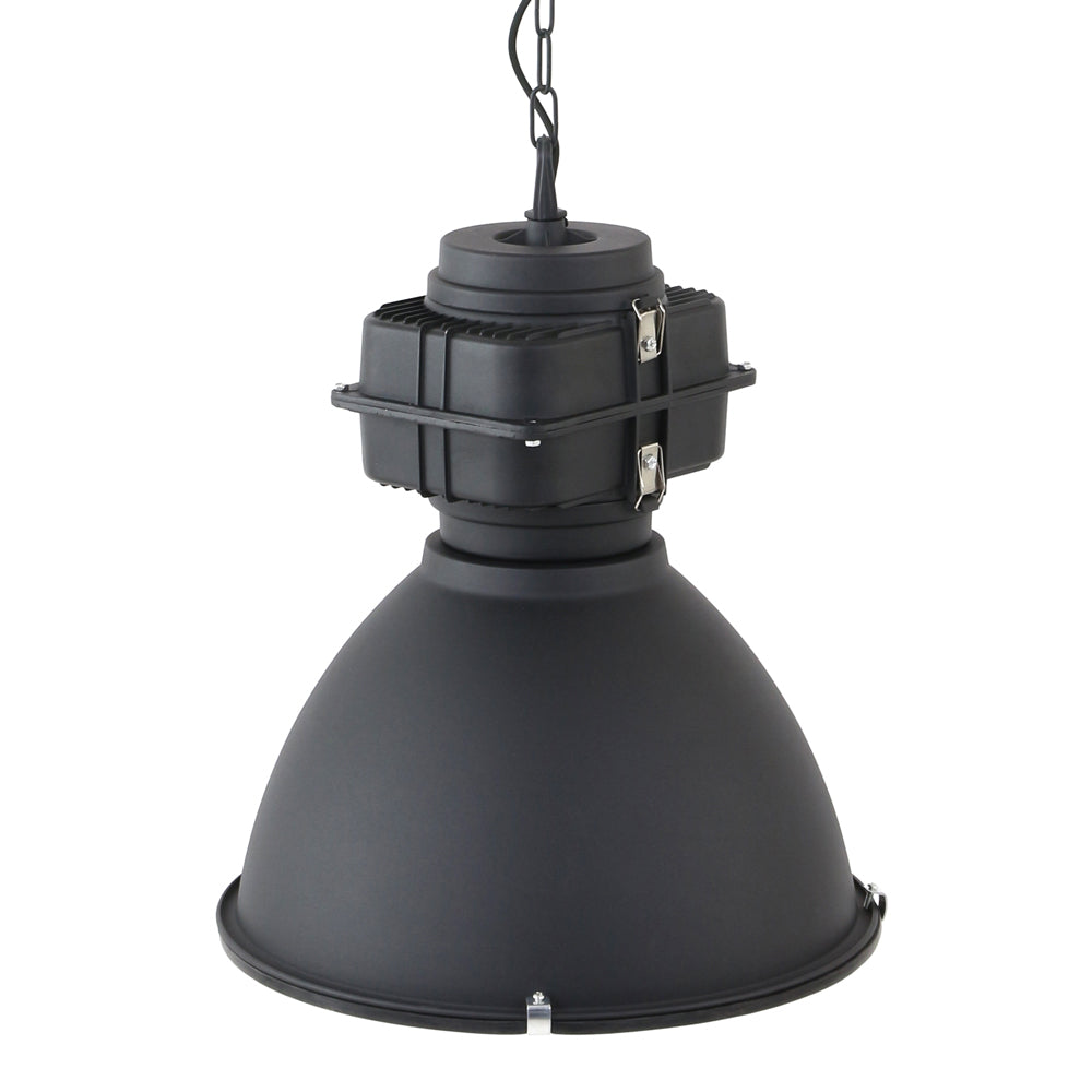 Steinhauer Pendelleuchte Hängeleuchte Densi Schwarz Glas Metall höhenverstellbar - 8712746108477