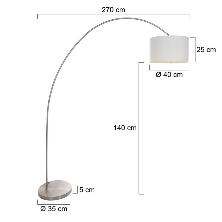 Steinhauer Solva Stehlampe Leuchte Wohnzimmerlampe Led Siehe Text/Fotos B-Ware - 8712746123340