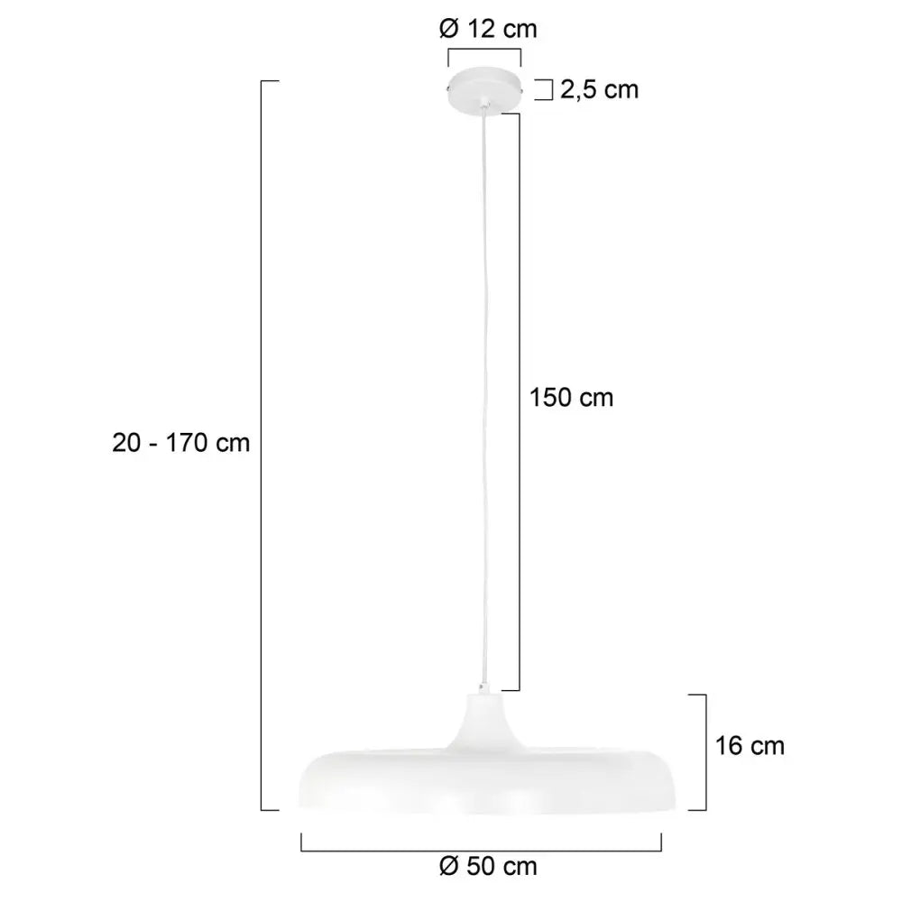 B-Ware Steinhauer Hängelampe Pendelleuchte Krisip Metall Weiß Esszimmerlampe E27 Led - 8712746132557