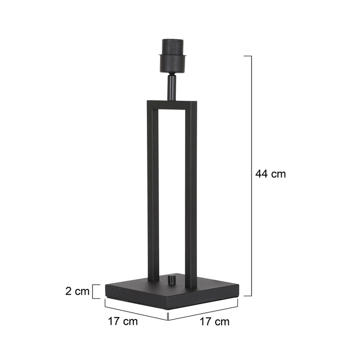 Steinhauer Tischleuchte Lampe Stang 2996 Zw Mit Drehschalter Ohne Schirm  B-Ware - 8712746134940