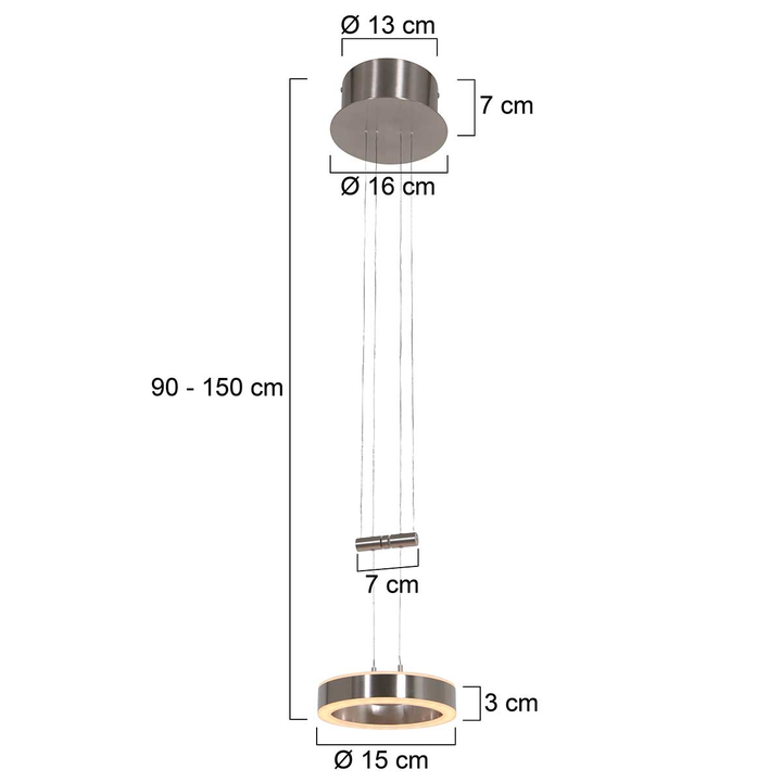 Led Hängeleuchte Piola Pendelleuchte Led Lampe 1 Flammig Siehe Text B-Ware - 8712746167306