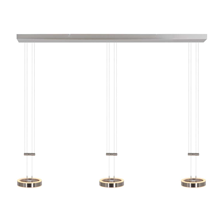 Led Pendelleuchte Piola Hängelampe Led Höhenverstellbar 3 Flammig Siehe Text B-Ware - 8712746167320