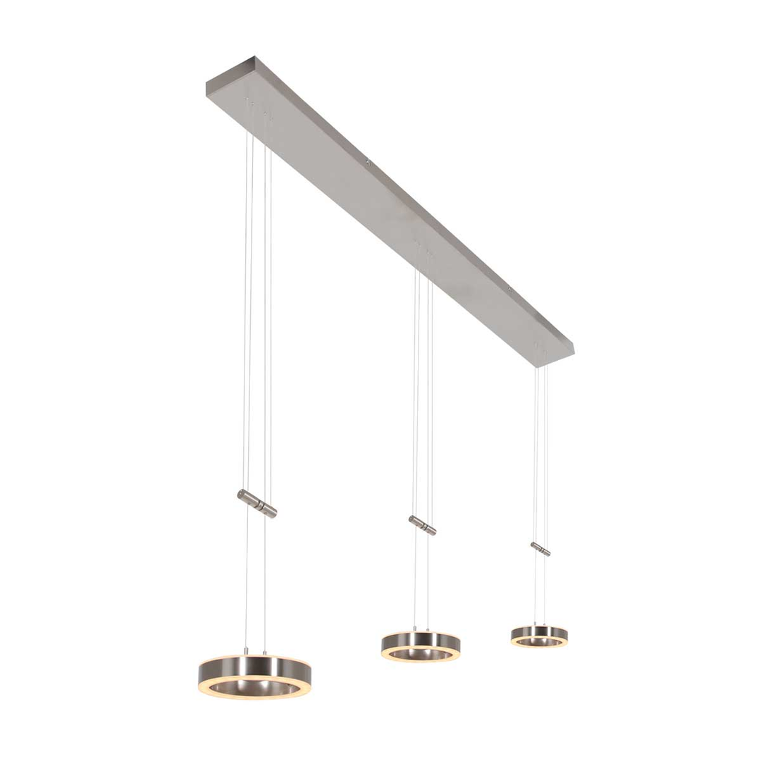 Led Pendelleuchte Piola Hängelampe Led Höhenverstellbar 3 Flammig Siehe Text B-Ware - 8712746167320